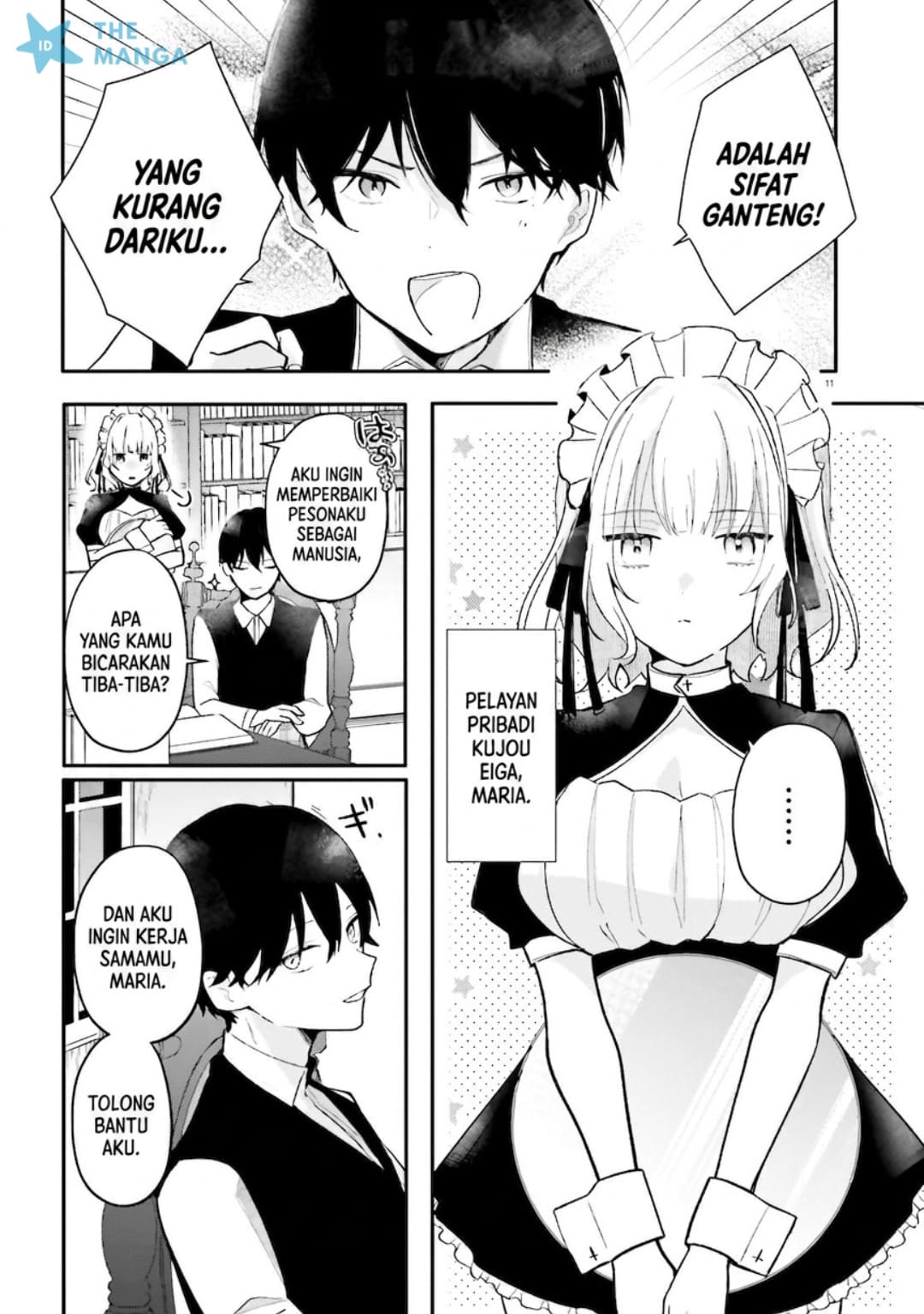 Uchi no Maid ga Class no Suki na Ko ni Niteiru Chapter 1 - halaman 9