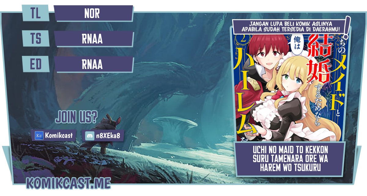 Uchi no Maid to Kekkon suru Tamenara ore wa Harem wo Tsukuru Chapter 13 - halaman 1