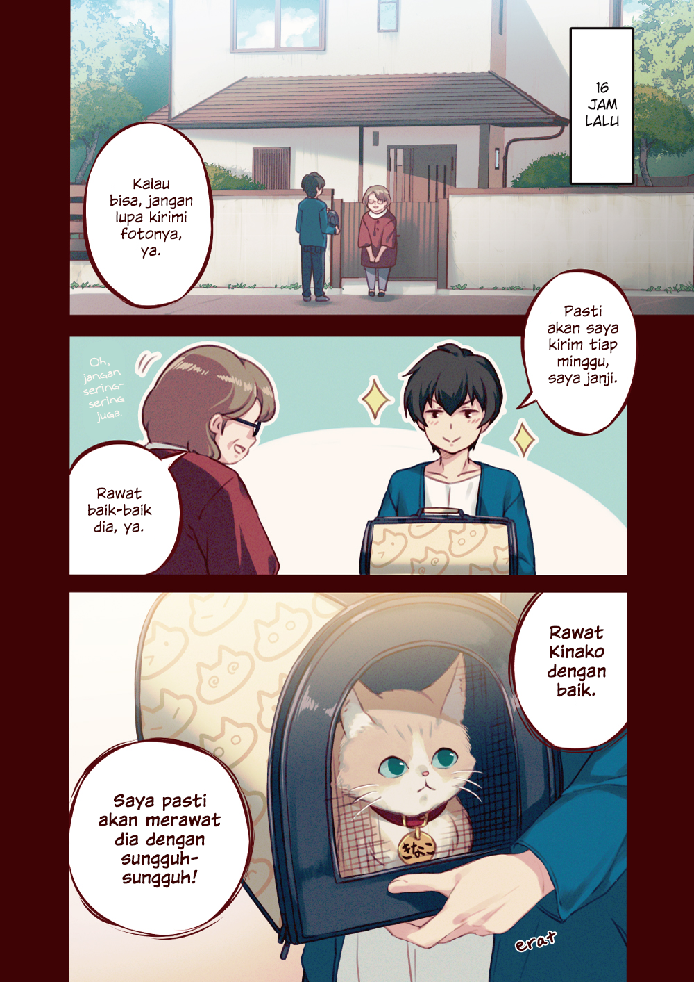 Uchi no Neko ga Onnanoko de Kawaii Chapter 1 - halaman 3