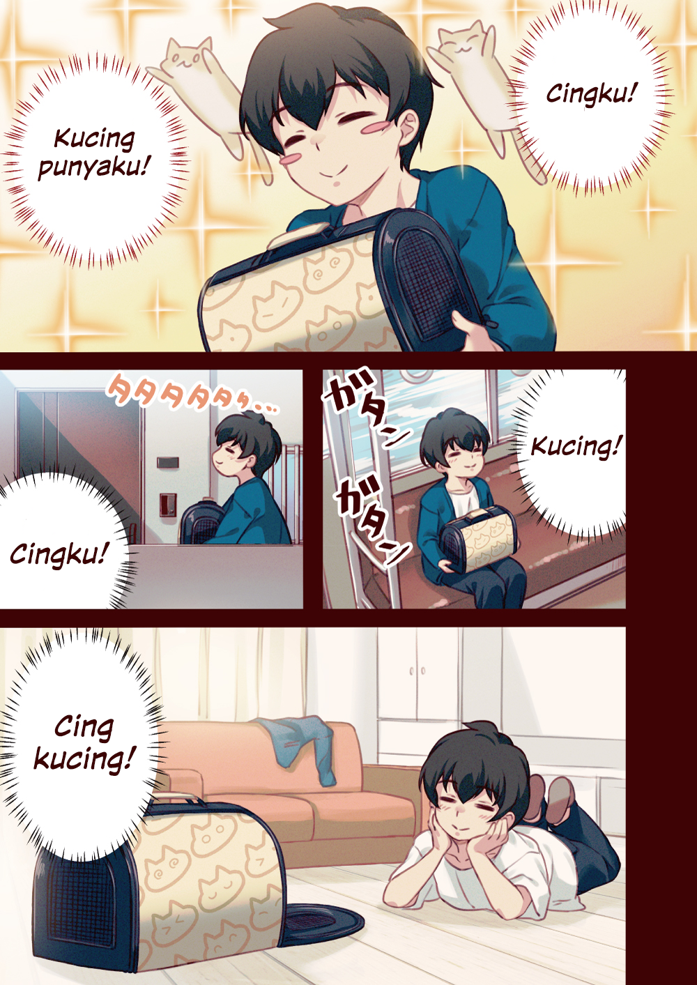 Uchi no Neko ga Onnanoko de Kawaii Chapter 1 - halaman 4