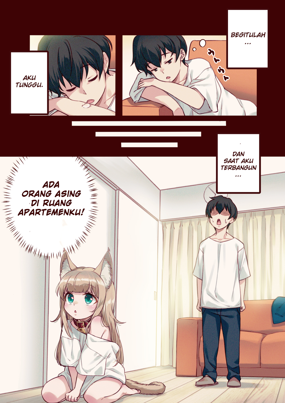 Uchi no Neko ga Onnanoko de Kawaii Chapter 1 - halaman 6