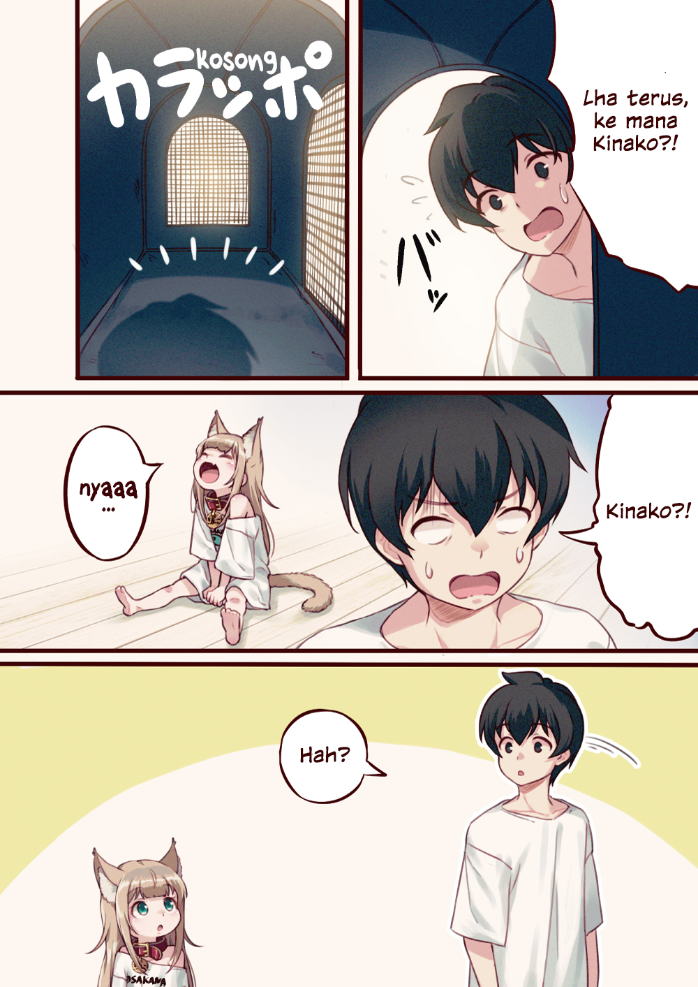 Uchi no Neko ga Onnanoko de Kawaii Chapter 1 - halaman 7