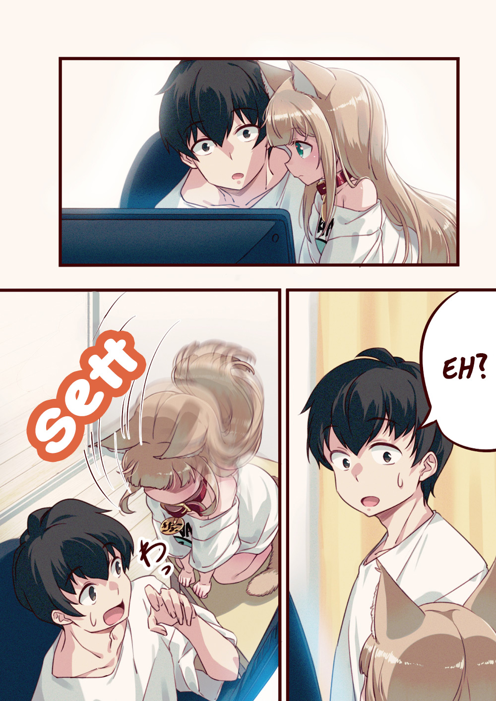 Uchi no Neko ga Onnanoko de Kawaii Chapter 4 - halaman 2
