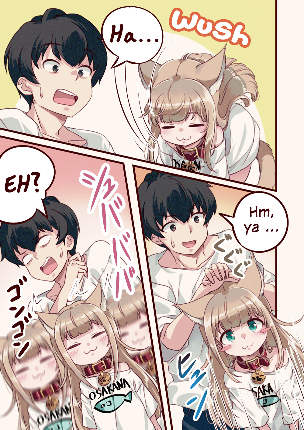 Uchi no Neko ga Onnanoko de Kawaii Chapter 4 - halaman 3