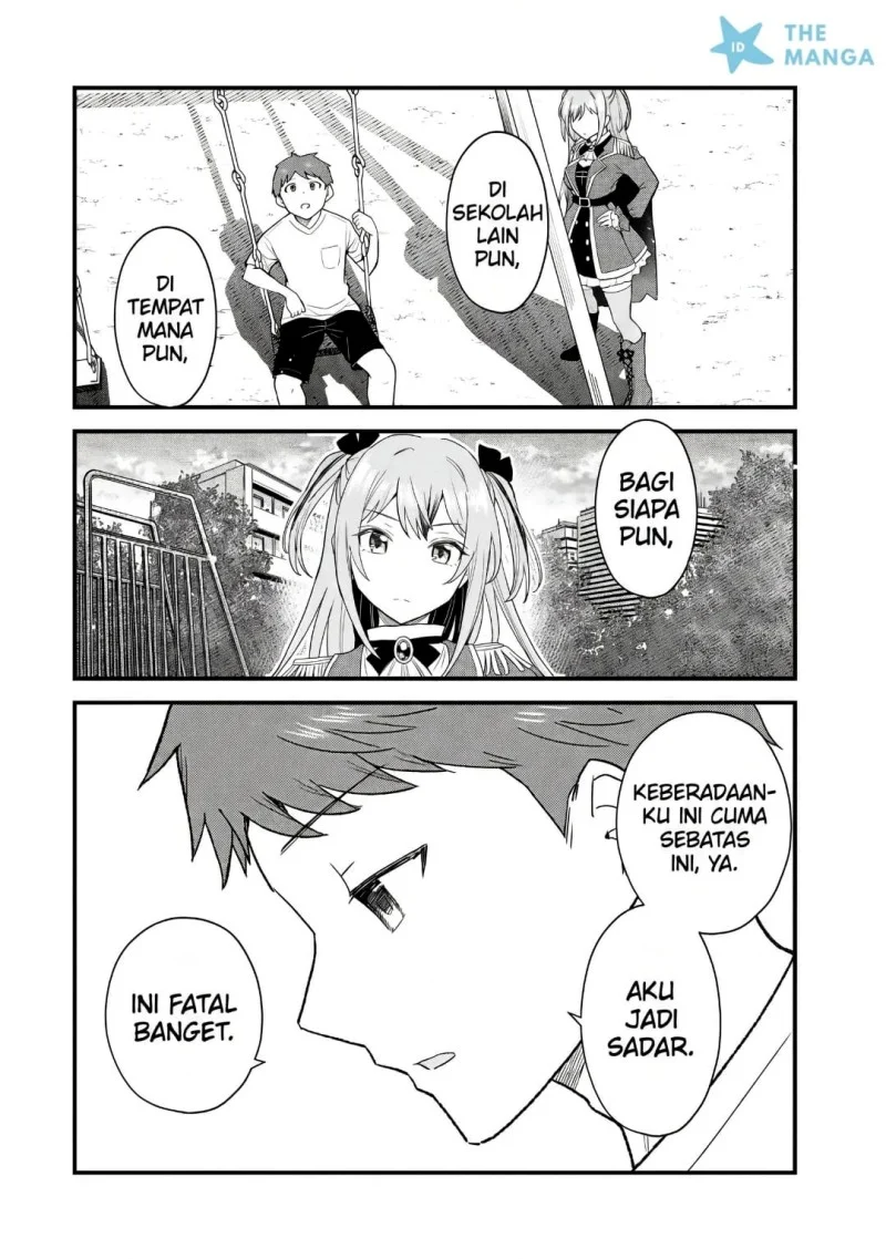 Uchi no Seiso-kei Iinchou ga Katsute Chuunibyou Idol Datta Koto wo Ore dake ga Shitteiru. Chapter 11.1 - halaman 7