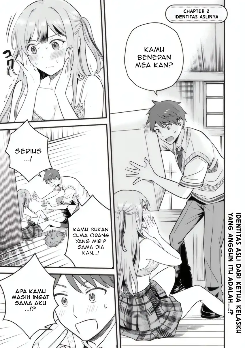 Uchi no Seiso-kei Iinchou ga Katsute Chuunibyou Idol Datta Koto wo Ore dake ga Shitteiru. Chapter 2 - halaman 2