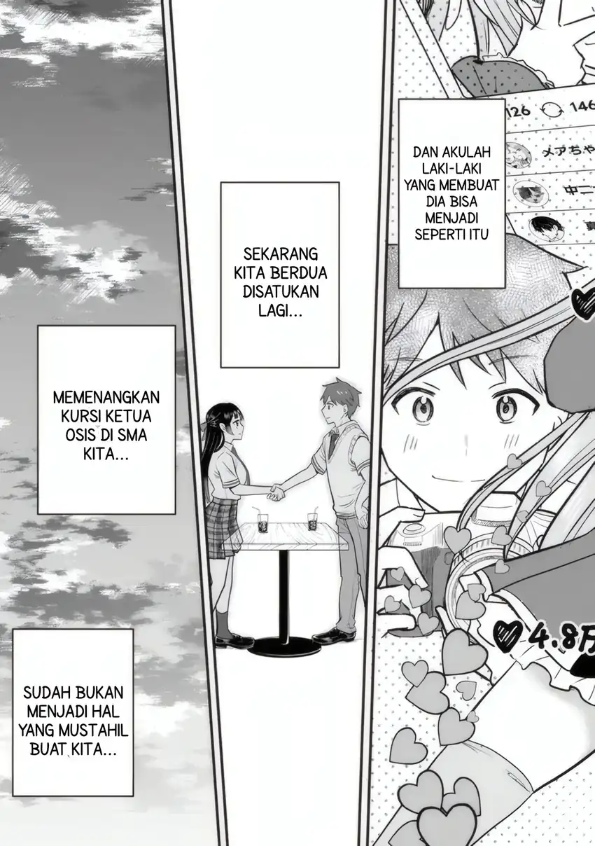 Uchi no Seiso-kei Iinchou ga Katsute Chuunibyou Idol Datta Koto wo Ore dake ga Shitteiru. Chapter 2 - halaman 35