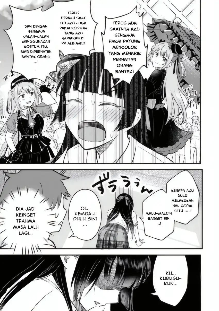 Uchi no Seiso-kei Iinchou ga Katsute Chuunibyou Idol Datta Koto wo Ore dake ga Shitteiru. Chapter 3 - halaman 10