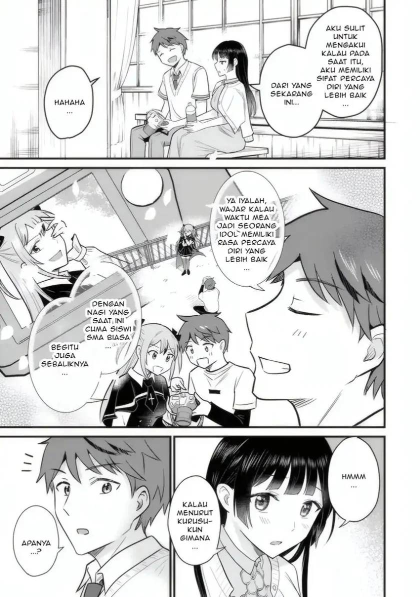 Uchi no Seiso-kei Iinchou ga Katsute Chuunibyou Idol Datta Koto wo Ore dake ga Shitteiru. Chapter 4 - halaman 34