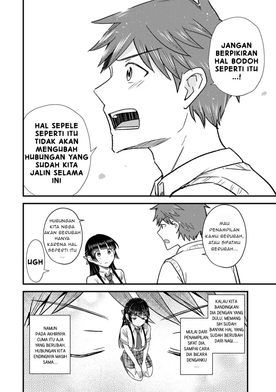 Uchi no Seiso-kei Iinchou ga Katsute Chuunibyou Idol Datta Koto wo Ore dake ga Shitteiru. Chapter 9.1 - halaman 8