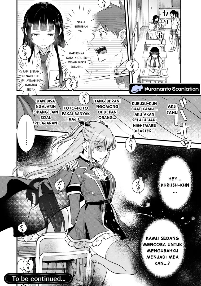 Uchi no Seiso-kei Iinchou ga Katsute Chuunibyou Idol Datta Koto wo Ore dake ga Shitteiru. Chapter 9.2 - halaman 19