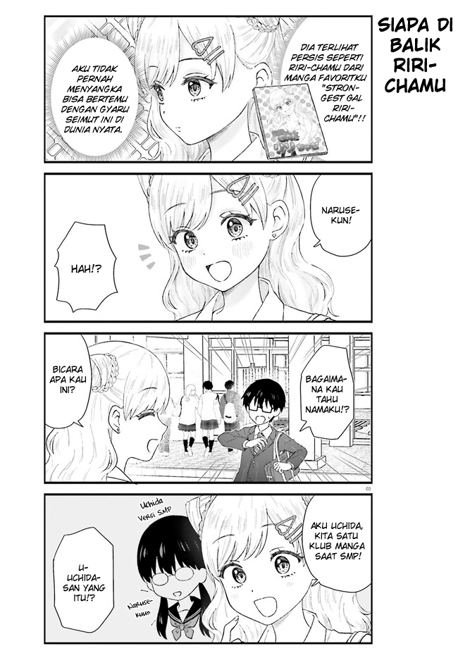 Uchida-san wa Zettai ni Gal ja Nai! Chapter 1 - halaman 3
