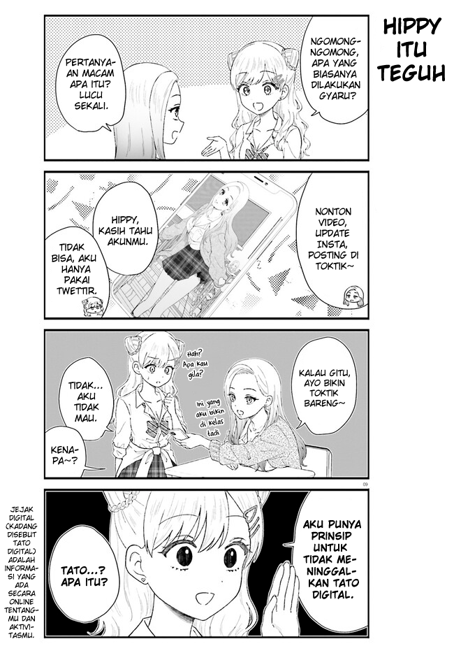 Uchida-san wa Zettai ni Gal ja Nai! Chapter 1 - halaman 9