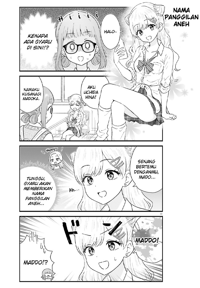 Uchida-san wa Zettai ni Gal ja Nai! Chapter 3 - halaman 3