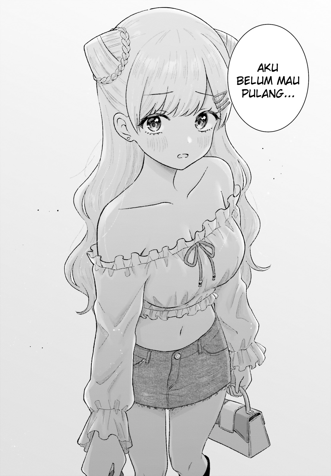 Uchida-san wa Zettai ni Gal ja Nai! Chapter 4 - halaman 8