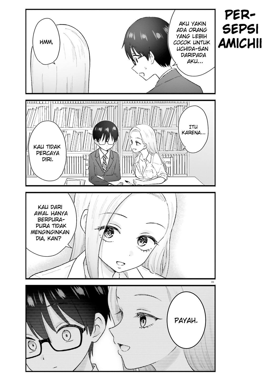 Uchida-san wa Zettai ni Gal ja Nai! Chapter 5 - halaman 9