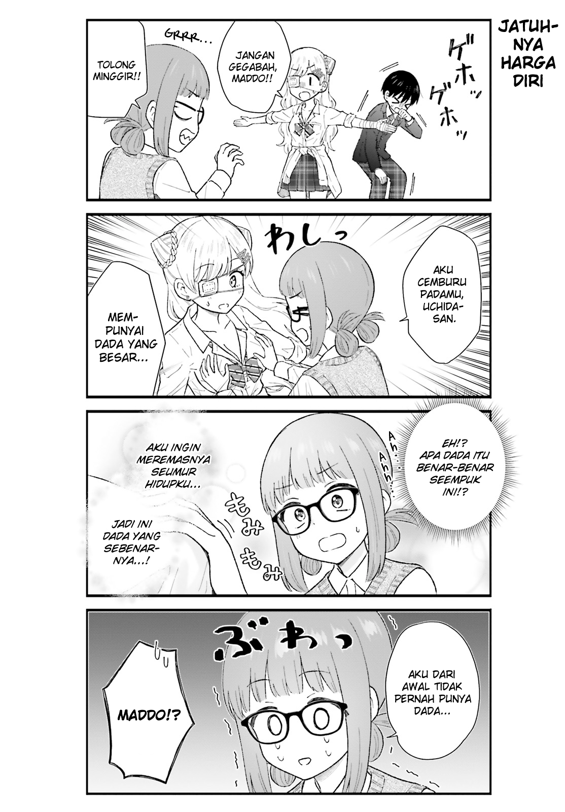 Uchida-san wa Zettai ni Gal ja Nai! Chapter 6 - halaman 10