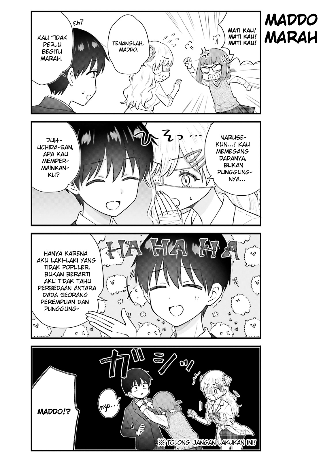 Uchida-san wa Zettai ni Gal ja Nai! Chapter 6 - halaman 9