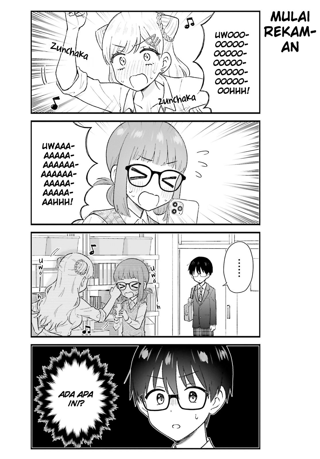 Uchida-san wa Zettai ni Gal ja Nai! Chapter 7 - halaman 7
