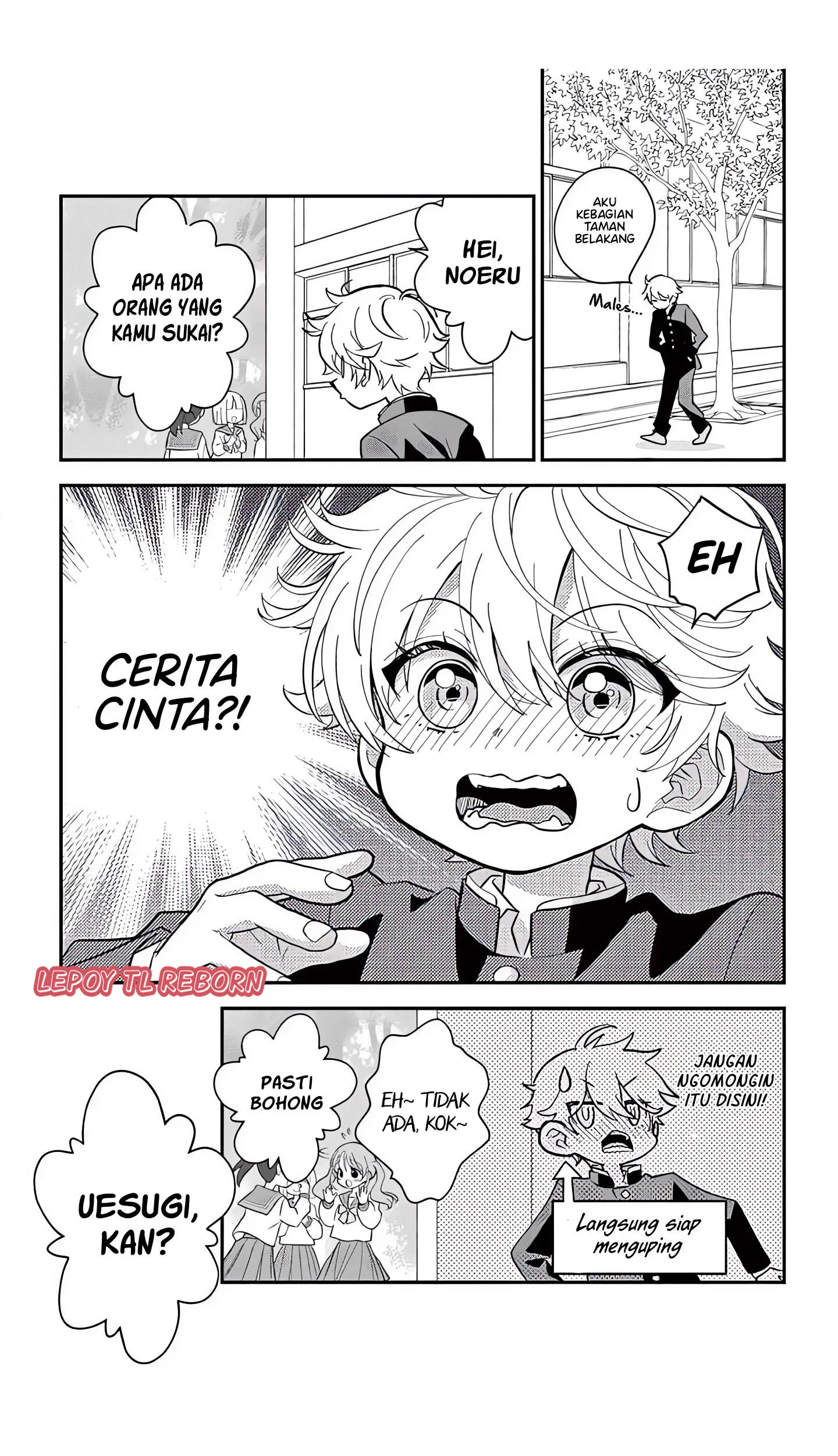 Uesugi-kun wa Onnanoko wo Yametai Chapter 1 - halaman 16