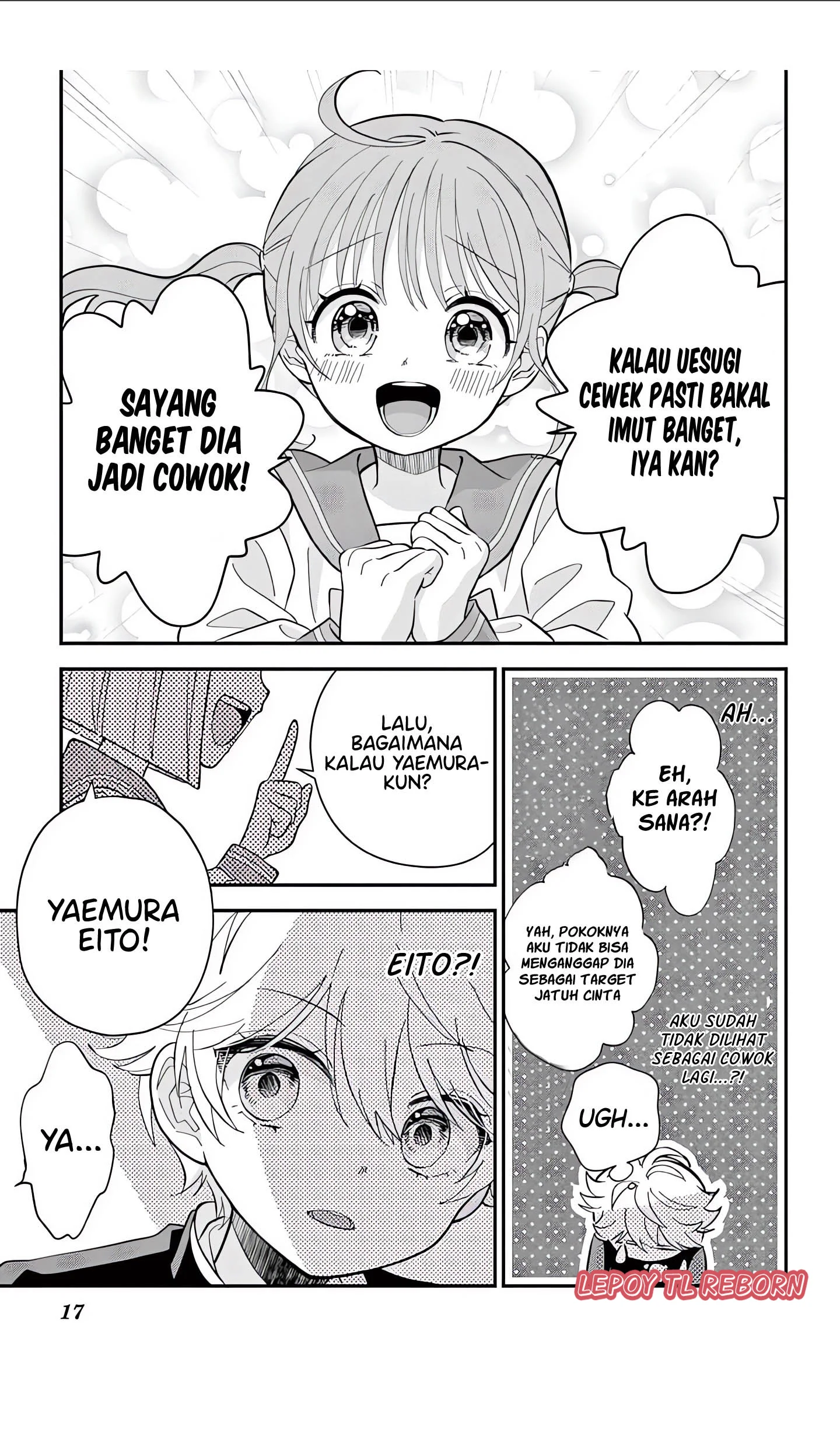 Uesugi-kun wa Onnanoko wo Yametai Chapter 1 - halaman 19