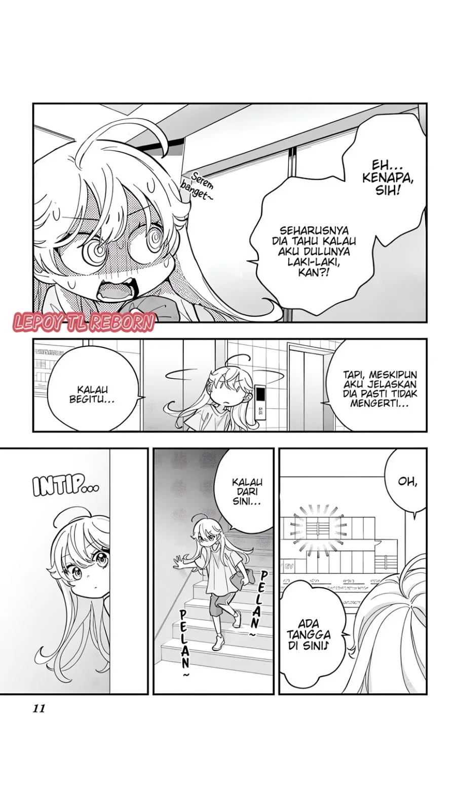 Uesugi-kun wa Onnanoko wo Yametai Chapter 11 - halaman 12