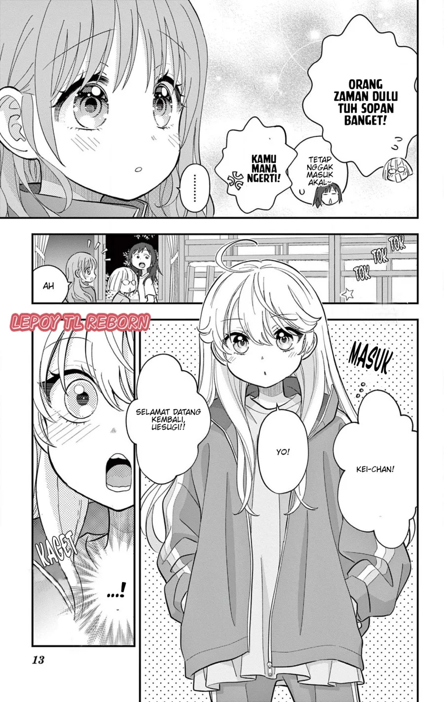 Uesugi-kun wa Onnanoko wo Yametai Chapter 12 - halaman 14