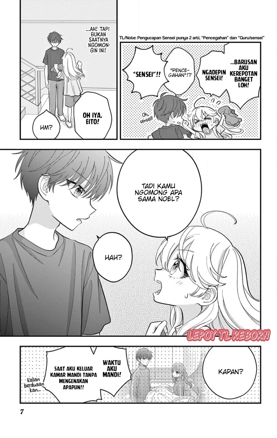 Uesugi-kun wa Onnanoko wo Yametai Chapter 12 - halaman 8
