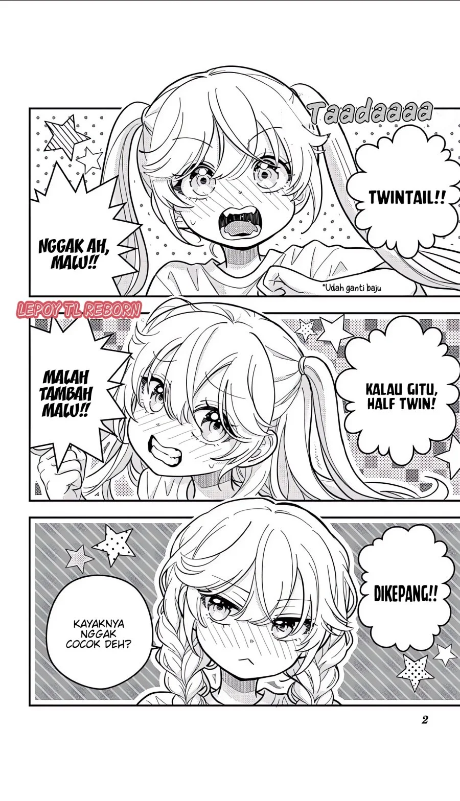 Uesugi-kun wa Onnanoko wo Yametai Chapter 13.3 - halaman 3