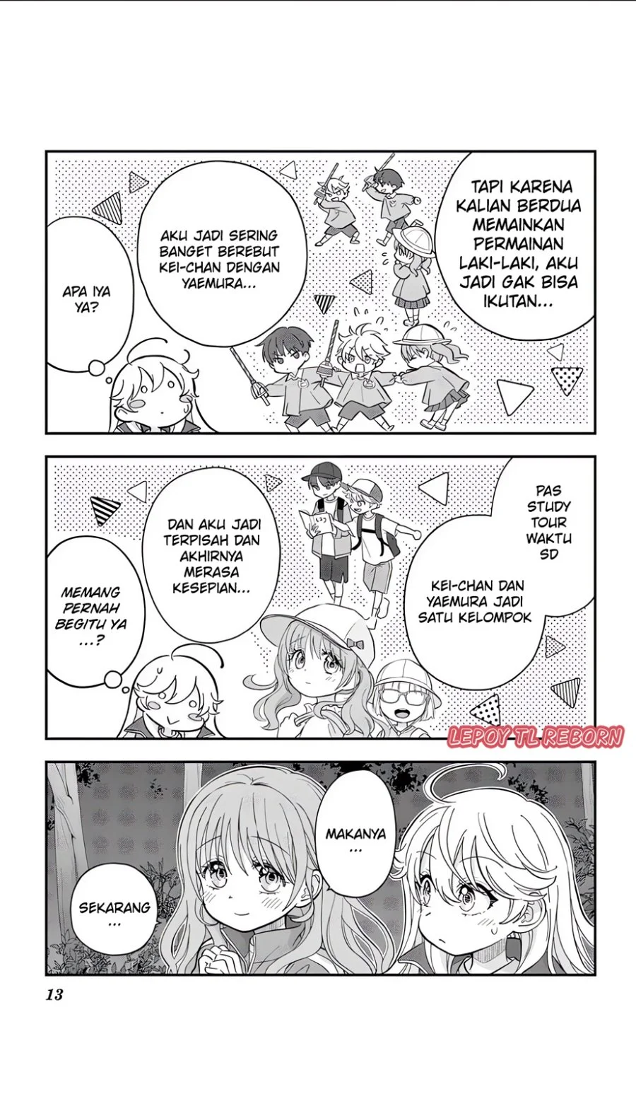 Uesugi-kun wa Onnanoko wo Yametai Chapter 13 - halaman 14