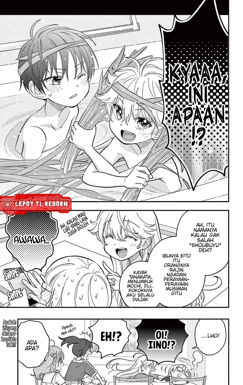 Uesugi-kun wa Onnanoko wo Yametai Chapter 18.5 - halaman 6