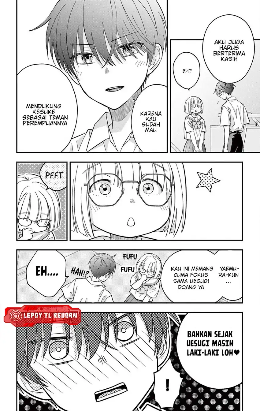 Uesugi-kun wa Onnanoko wo Yametai Chapter 18 - halaman 17