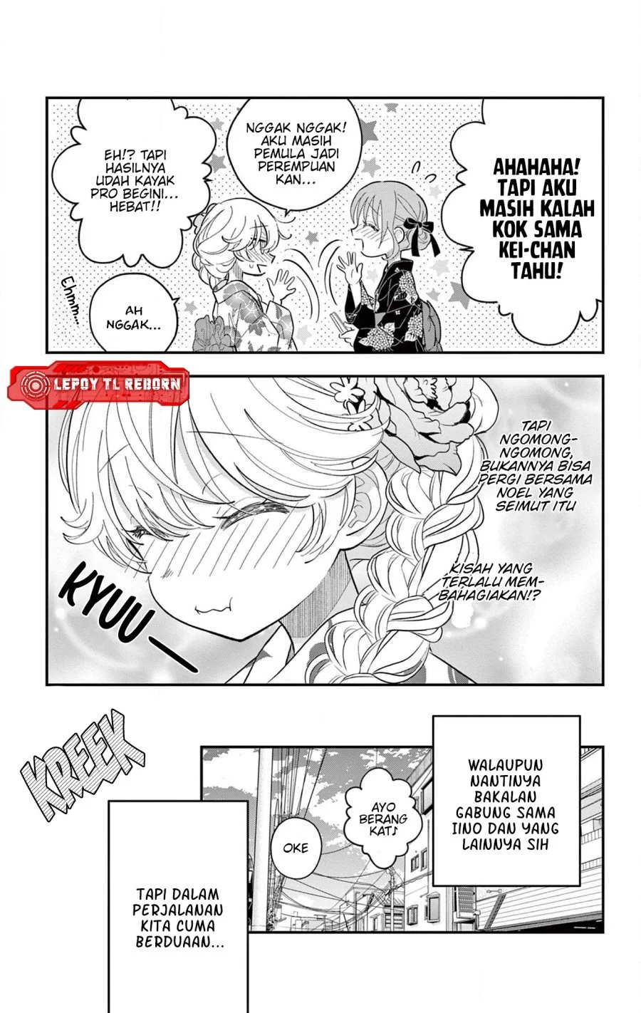 Uesugi-kun wa Onnanoko wo Yametai Chapter 19 - halaman 12