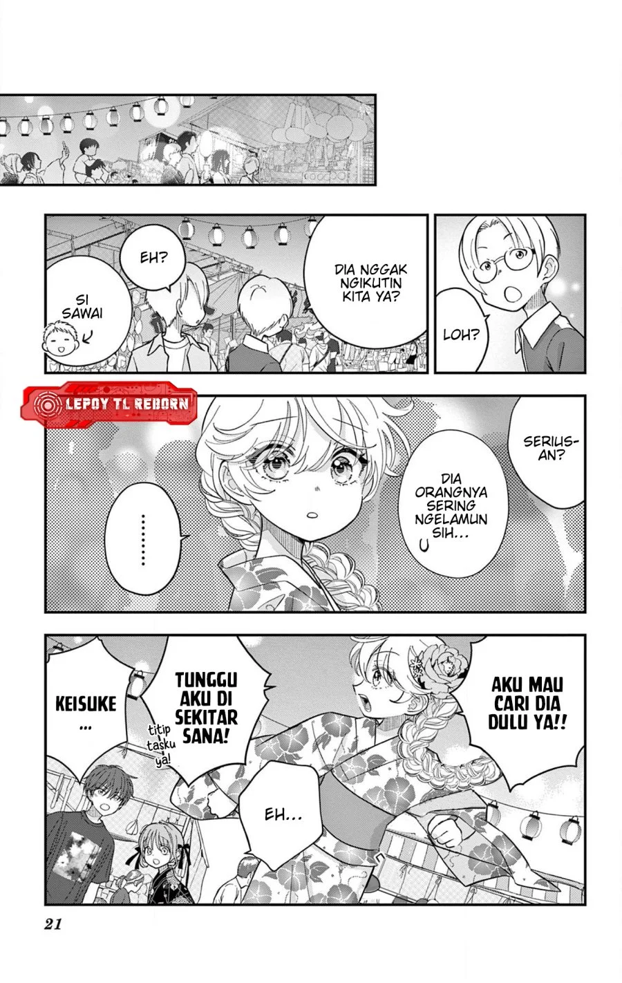 Uesugi-kun wa Onnanoko wo Yametai Chapter 19 - halaman 22