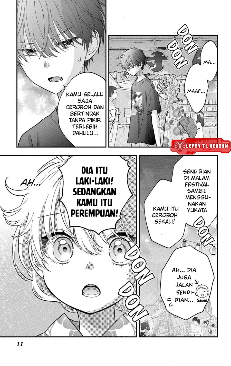Uesugi-kun wa Onnanoko wo Yametai Chapter 20 - halaman 12