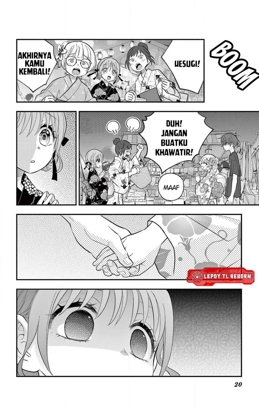 Uesugi-kun wa Onnanoko wo Yametai Chapter 20 - halaman 21