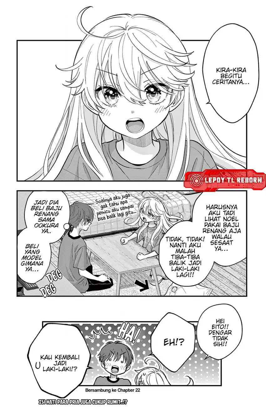 Uesugi-kun wa Onnanoko wo Yametai Chapter 22.5 - halaman 11