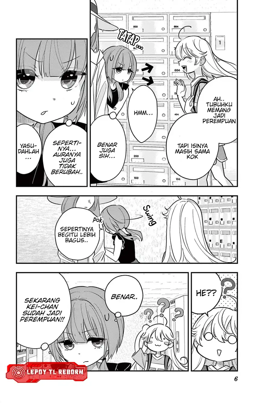 Uesugi-kun wa Onnanoko wo Yametai Chapter 23.1 - halaman 7