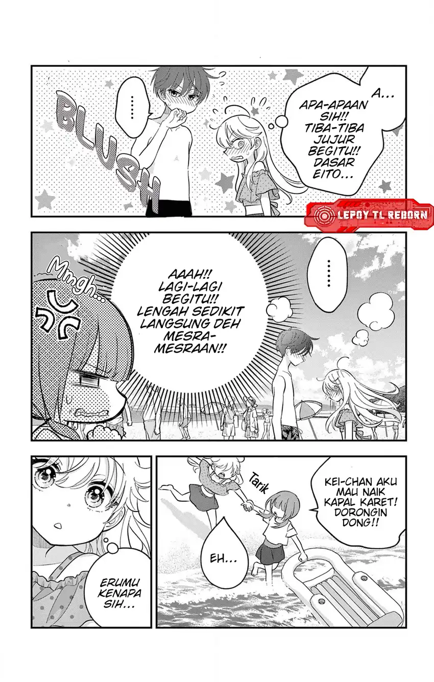 Uesugi-kun wa Onnanoko wo Yametai Chapter 23.2 - halaman 8