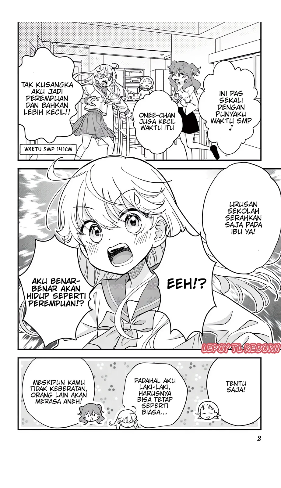 Uesugi-kun wa Onnanoko wo Yametai Chapter 3 - halaman 2
