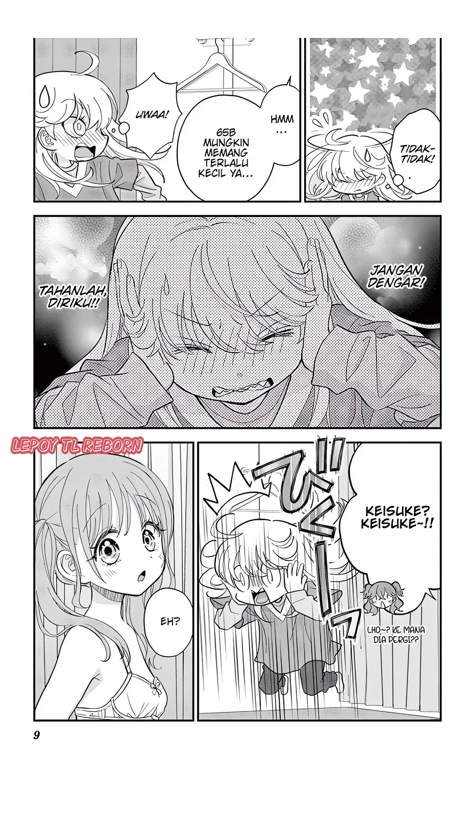 Uesugi-kun wa Onnanoko wo Yametai Chapter 3 - halaman 9