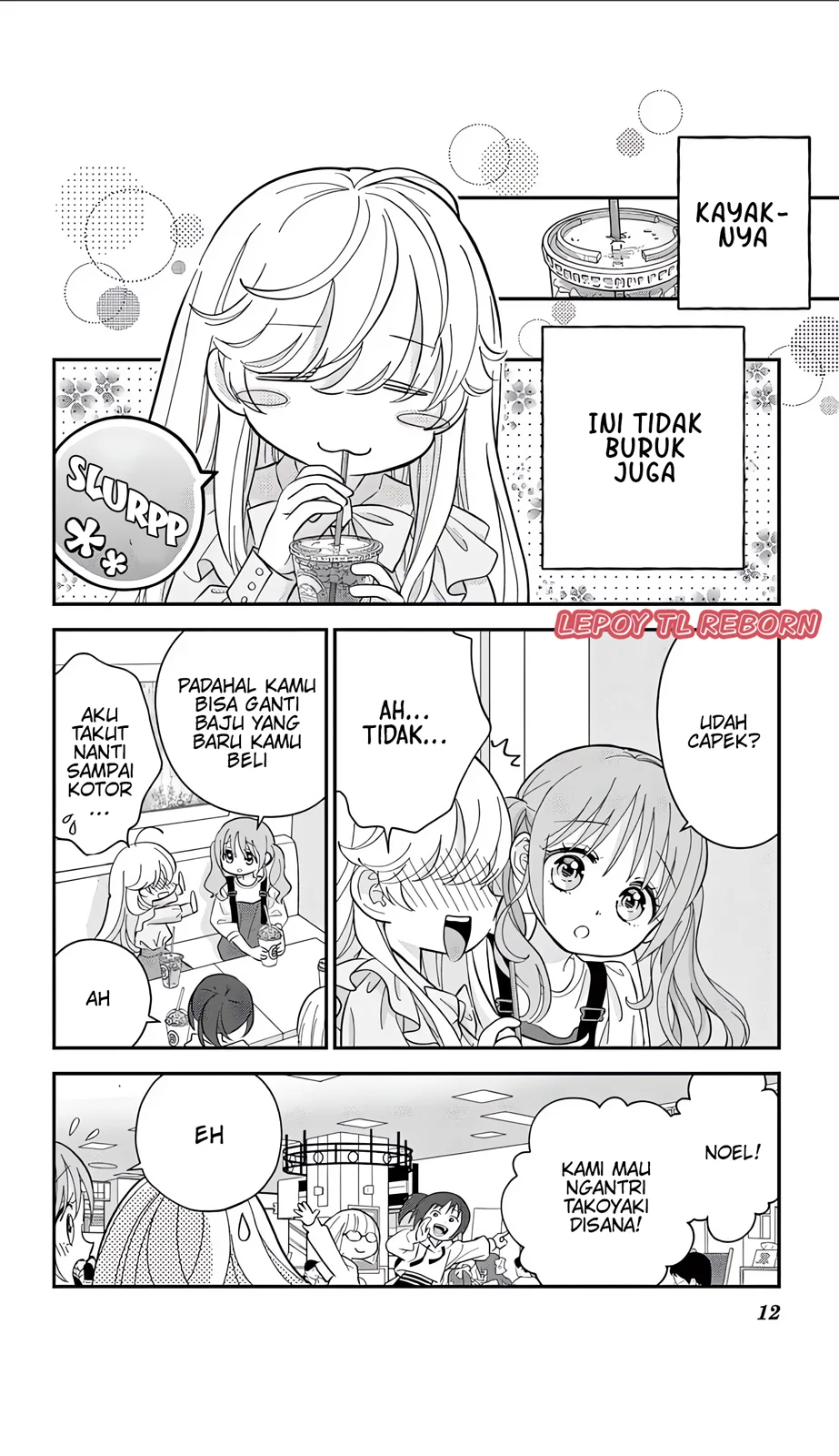 Uesugi-kun wa Onnanoko wo Yametai Chapter 5.2 - halaman 12