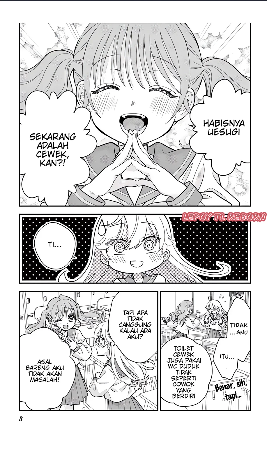 Uesugi-kun wa Onnanoko wo Yametai Chapter 5.2 - halaman 3