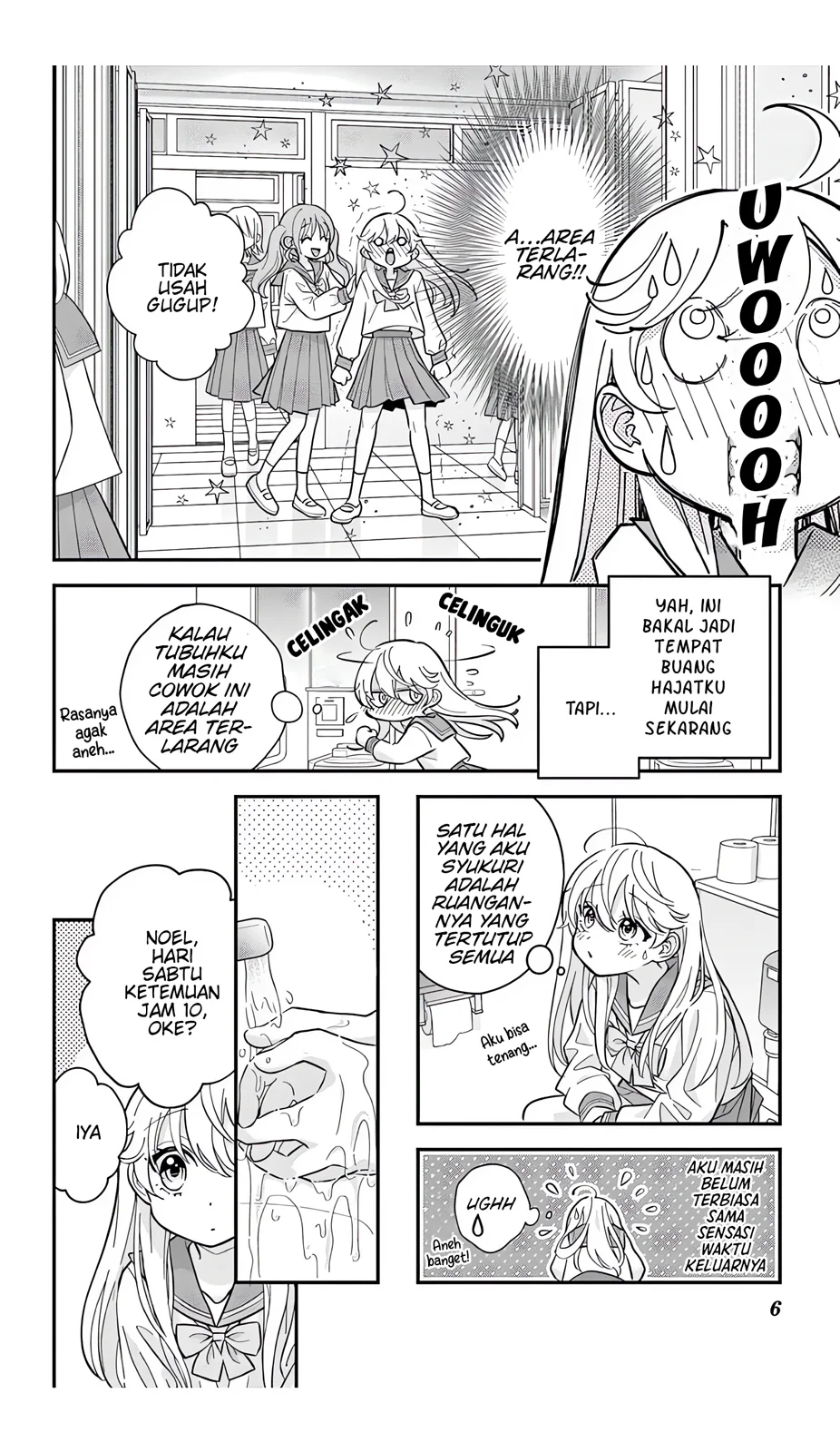 Uesugi-kun wa Onnanoko wo Yametai Chapter 5.2 - halaman 6