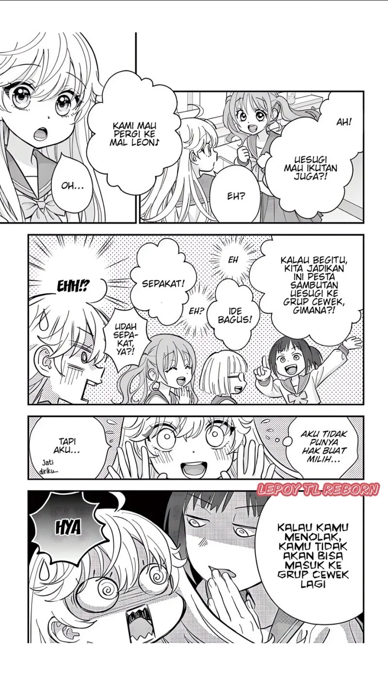 Uesugi-kun wa Onnanoko wo Yametai Chapter 5 - halaman 8