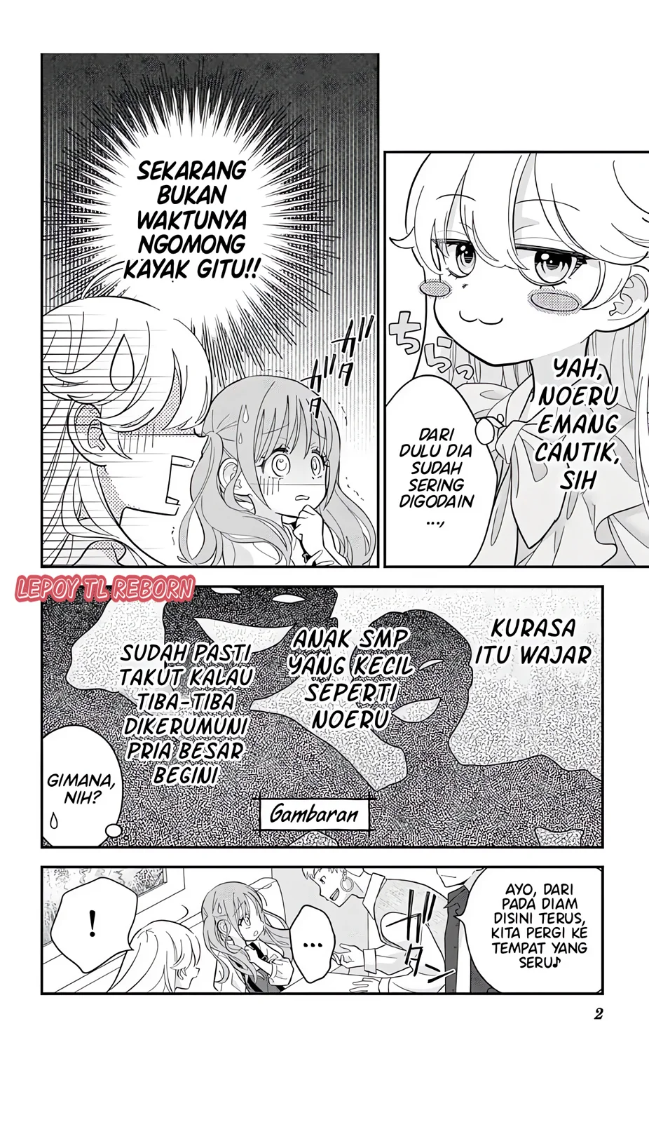 Uesugi-kun wa Onnanoko wo Yametai Chapter 6.2 - halaman 2