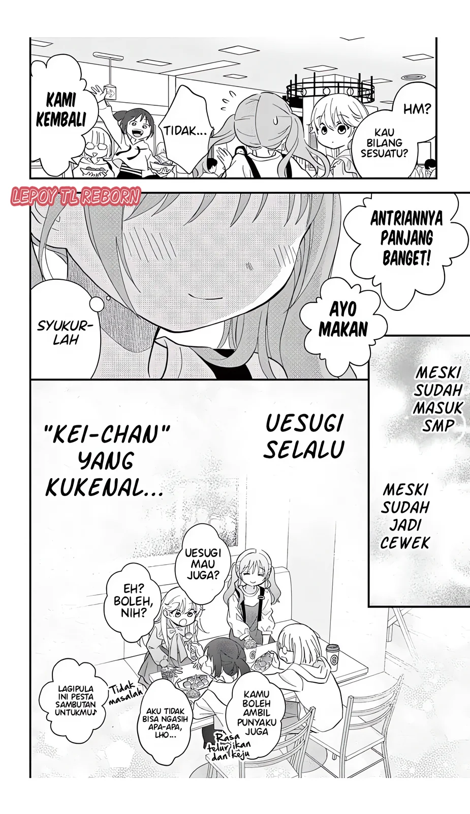 Uesugi-kun wa Onnanoko wo Yametai Chapter 6.2 - halaman 20