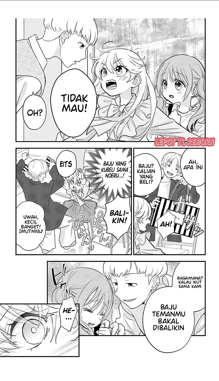 Uesugi-kun wa Onnanoko wo Yametai Chapter 6.2 - halaman 3