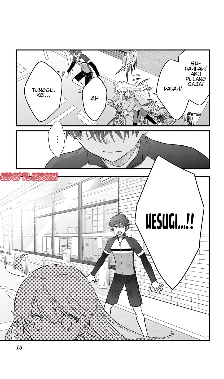 Uesugi-kun wa Onnanoko wo Yametai Chapter 7 - halaman 15