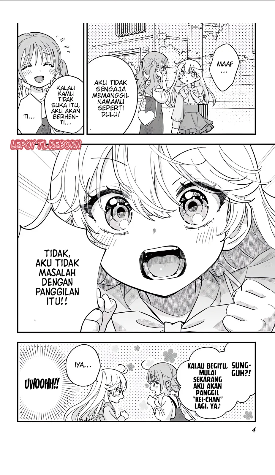 Uesugi-kun wa Onnanoko wo Yametai Chapter 7 - halaman 4